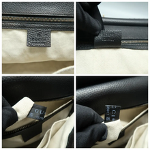 Load image into Gallery viewer, Gucci GG Marmont Leather Satchel Bag Black
