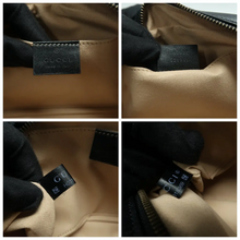 Load image into Gallery viewer, GUCCI GG Marmont Leather Shoulder Bag Black