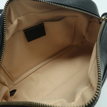 Load image into Gallery viewer, GUCCI GG Marmont Leather Shoulder Bag Black