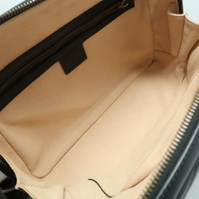 Load image into Gallery viewer, GUCCI GG Marmont Leather Satchel Bag Black