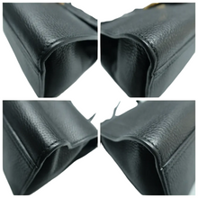 Load image into Gallery viewer, GUCCI GG Marmont Leather Satchel Bag Black