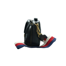 Load image into Gallery viewer, GUCCI GG Marmont Leather Satchel Bag Black