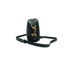 Load image into Gallery viewer, GUCCI GG Marmont Leather Shoulder Bag Black