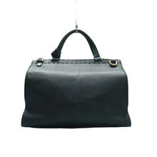 Load image into Gallery viewer, GUCCI GG Marmont Leather Satchel Bag Black