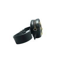 Load image into Gallery viewer, Gucci GG Marmont Leather Belt Bag Black