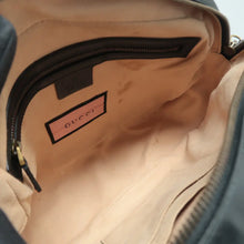 Load image into Gallery viewer, Gucci GG Marmont Calfskin Matelasse GucciGhost Medium Chain Shoulder Bag Black