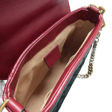Load image into Gallery viewer, Gucci  GG Marmont Mini Top Handle Shoulder Bag Black
