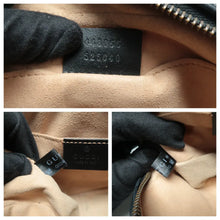 Load image into Gallery viewer, Gucci GG Marmont Small Matelasse Chevron Leather Camera Bag Black
