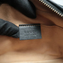 Load image into Gallery viewer, Gucci GG Marmont Small Matelasse Chevron Leather Camera Bag Black
