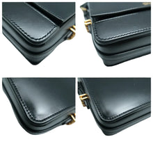Load image into Gallery viewer, Burberry Grace Leather Shoulder Bag Black