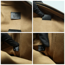 Load image into Gallery viewer, GUCCI Zip Pocket Tropical Print Canvas Backpack Bag Black