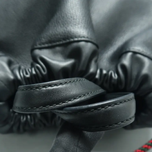 Load image into Gallery viewer, GUCCI Print W/P Leather Backpack Bag Black