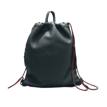 Load image into Gallery viewer, GUCCI Print W/P Leather Backpack Bag Black