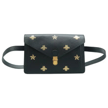 Load image into Gallery viewer, Gucci Bee Star Belt Bag Black