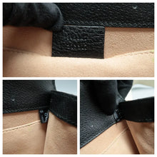 Load image into Gallery viewer, Gucci Web Crystal Butterfly Stripe Small Totem Calfskin Shoulder Bag Black