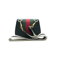 Load image into Gallery viewer, GUCCI Totem Leather Shoulder Bag Black