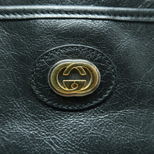 Load image into Gallery viewer, Gucci Morpheus Leather Satchel Bag Black