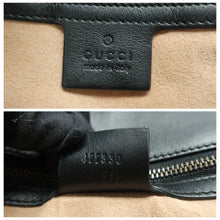 Load image into Gallery viewer, Gucci Calfskin Crystal Embellished Future Shoulder Bag Black