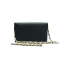 Load image into Gallery viewer, GUCCI Leather Shoulder Bag Black
