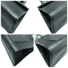 Load image into Gallery viewer, GUCCI Totem Leather Satchel Bag Black