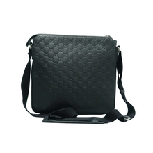 Load image into Gallery viewer, GUCCI Leather Shoulder Bag Black