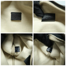 Load image into Gallery viewer, GUCCI PRINT Leather Belt Bag Black