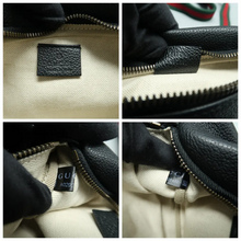 Load image into Gallery viewer, GUCCI Leather Belt Bag Black