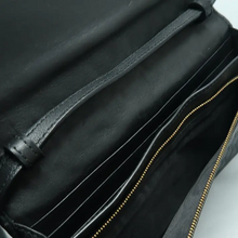 Load image into Gallery viewer, GUCCI Leather Shoulder Bag Black