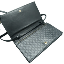 Load image into Gallery viewer, GUCCI Leather Shoulder Bag Black