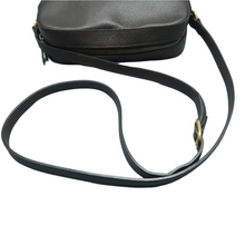 Load image into Gallery viewer, Gucci Leather Shoulder Bag Black