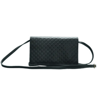 Load image into Gallery viewer, GUCCI Leather Shoulder Bag Black