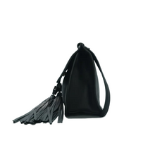 Load image into Gallery viewer, GUCCI Leather Shoulder Bag Black