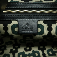 Load image into Gallery viewer, GUCCI Leather Shoulder Bag Black