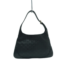 Load image into Gallery viewer, GUCCI Leather Shoulder Bag Black