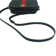 Load image into Gallery viewer, Gucci Leather Shoulder Bag Black