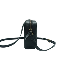 Load image into Gallery viewer, Gucci Leather Shoulder Bag Black