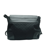 Load image into Gallery viewer, Gucci Leather Shoulder Bag Black