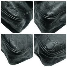 Load image into Gallery viewer, GUCCI Leather Shoulder Bag Black