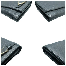 Load image into Gallery viewer, Gucci Micro Guccissima Leather Wallet Black