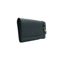 Load image into Gallery viewer, Gucci Micro Guccissima Leather Wallet Black