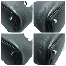 Load image into Gallery viewer, HERMES Picotin Leather Clutch Bag Black