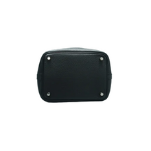Load image into Gallery viewer, HERMES Picotin Leather Clutch Bag Black