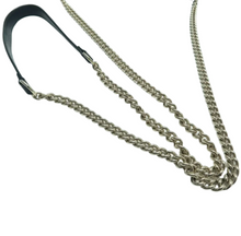 Load image into Gallery viewer, GUCCI Interlocking Leather Shoulder Bag Black