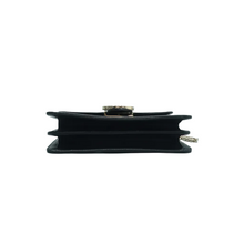 Load image into Gallery viewer, Gucci Interlocking Leather Shoulder Bag Black