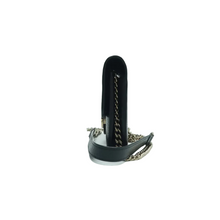 Load image into Gallery viewer, GUCCI Interlocking Leather Shoulder Bag Black