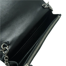 Load image into Gallery viewer, Yves Saint Laurent Leather Tassel Shoulder Bag Black