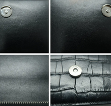 Load image into Gallery viewer, Yves Saint Laurent Leather Tassel Shoulder Bag Black