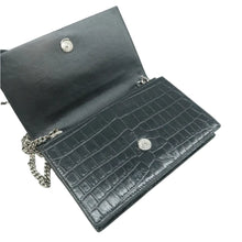 Load image into Gallery viewer, Yves Saint Laurent Kate monogram Tassel Leather Shoulder Bag Black
