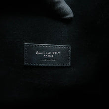 Load image into Gallery viewer, Yves Saint Laurent Le 5 a 7 Leather Shoulder Bag Black
