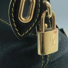 Load image into Gallery viewer, Louis Vuitton Lockit Leather Tote Bag Black